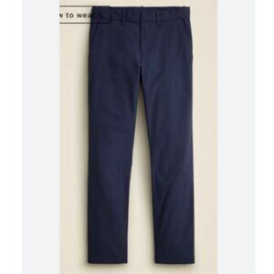 J. Crew Crewcuts Performance Navy Blue Boys Youth Chino Pants Kids Size 5